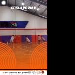 pertandingan tim stiki a vs um b